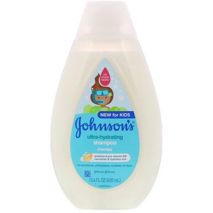 Johnson's Baby, Kids, Ultra-Hydrating, Shampoo, 13.6 fl oz (400 ml)