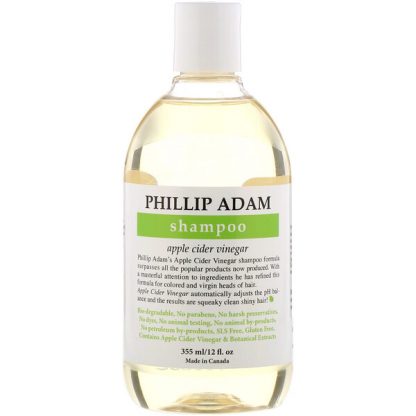 Phillip Adam, Shampoo, Apple Cider Vinegar, 12 fl oz (355 ml)