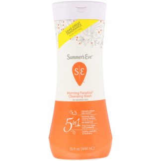 Summer's Eve, 5 in 1 Cleansing Wash, Morning Paradise, 15 fl oz (444 ml)