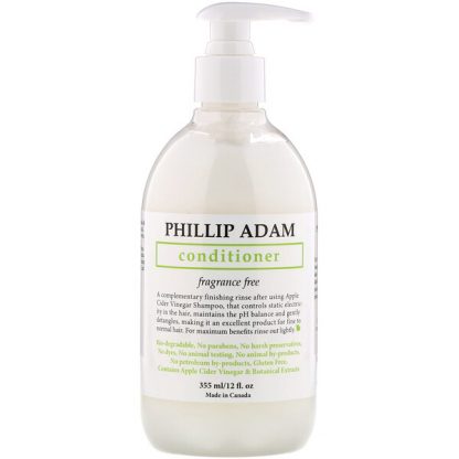 Phillip Adam, Conditioner, Fragrance Free, 12 fl oz (355 ml)