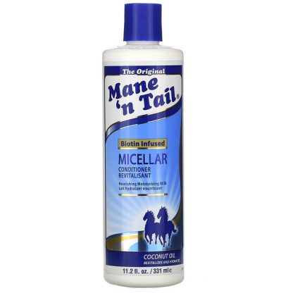 Mane 'n Tail, Micellar Conditioner, Biotin Infused, Coconut Oil, 11.2 fl oz (331 ml)