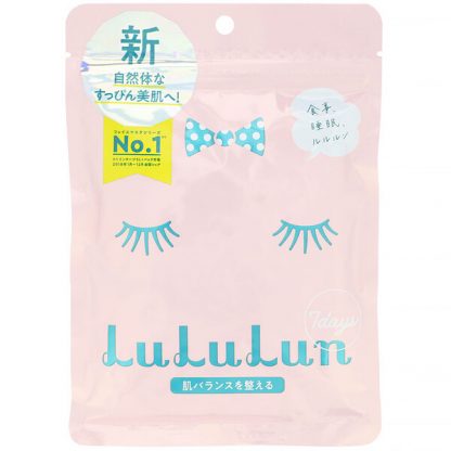 Lululun, Restore Skin Balance, Beauty Face Mask, 7 Sheets, 3.65 fl oz (108 ml)