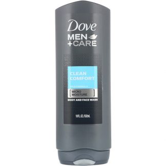 Dove, Men+Care, Body and Face Wash, Clean Comfort, 18 fl oz (532 ml)