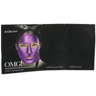 Double Dare, Platinum Purple Facial Mask Kit, 1 Kit