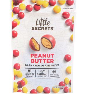 Little Secrets, Dark Chocolate Pieces, Peanut Butter, 5.0 oz (142 g)