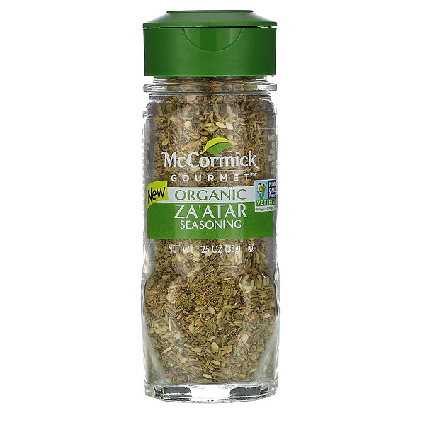 McCormick Gourmet, Organic Za'atar Seasoning, 1 McCormick Gourmet, Organic Za'atar Seasoning, 1.25 oz (35 g)