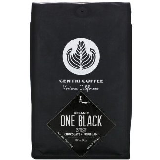 Cafe Altura, Organic Centri Coffee, One Black, Chocolate + Fruit Jam, Whole Bean, Espresso, 12 oz (340 g)