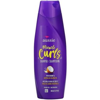Aussie, Miracle Curls, Shampoo, with Coconut & Australian Jojoba Oil, 12.1 fl oz (360 ml)