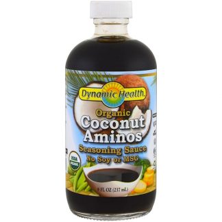 Dynamic Health Laboratories, Organic Coconut Aminos, Seasoning Sauce, 8 fl oz (237 ml)