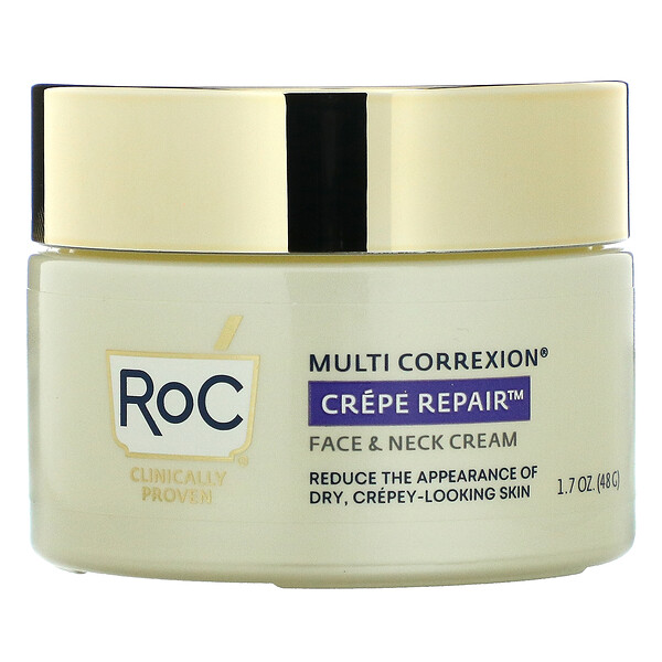 RoC, Multi Correxion, Crepe Repair, Face & Neck Cream, 1.7 oz (48 g)