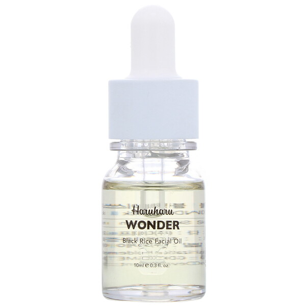 Haruharu, Wonder, Black Rice Facial Oil, 0 Haruharu, Wonder, Black Rice Facial Oil, 0.3 fl oz (10 ml)