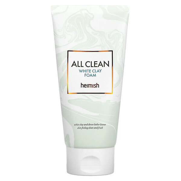 Heimish, All Clean, White Clay Foam, 150 g 1 Heimish, All Clean, White Clay Foam, 150 g