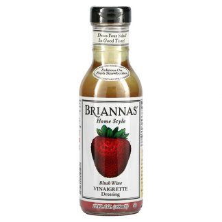 Briannas, Home Style, Blush Wine Vinaigrette Dressing, 12 fl oz (355 ml)