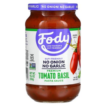 Fody, Premium Tomato Basil Pasta Sauce, 19.4 oz (550 g)