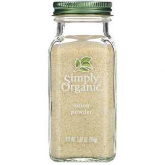 Simply Organic, Onion Powder, 3.0 oz (85 g)