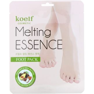 Koelf, Melting Essence Foot Pack, 10 Pairs
