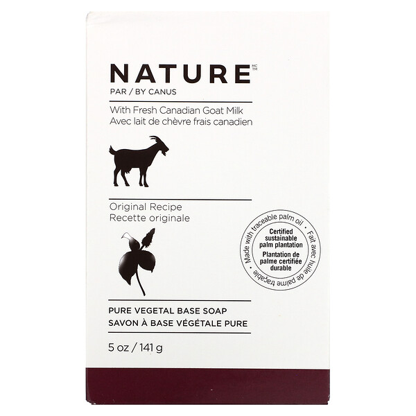 Nature by Canus, Fresh Goat Milk, Soap Bar, Original, 5 oz (141 g) 1 Nature by Canus, Fresh Goat Milk, Soap Bar, Original, 5 oz (141 g)