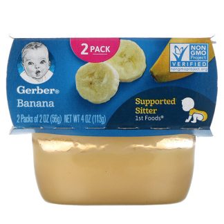 Gerber, Banana, 2 Packs, 2 oz (56 g) Each