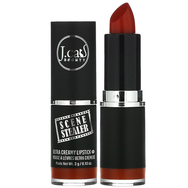 J.Cat Beauty, Scene Stealer, Ultra Creamy Lipstick, SSL117 Monday's Secret, 0 J.Cat Beauty, Scene Stealer, Ultra Creamy Lipstick, SSL117 Monday's Secret, 0.10 oz (3 g)