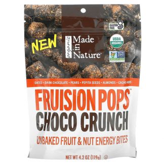 Made in Nature, Organic Fruision Pops, Choco Crunch, 4.2 oz (119 g)