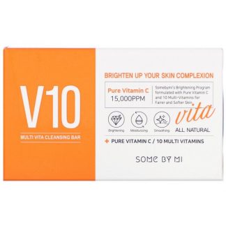 Some By Mi, V10 Multi Vita Cleansing Bar, 95g