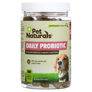 Pet Naturals of Vermont, Daily Probiotic, For Dogs , 160 Chews, 8.46 oz (240 g)