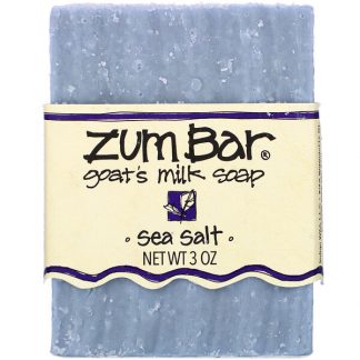 ZUM, Zum Bar, Goat's Milk Soap, Sea Salt, 3 oz