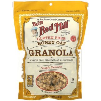Bob's Red Mill, Honey Oat Granola, Gluten Free, 12 oz (340 g)
