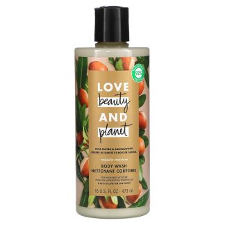 Love Beauty and Planet, Majestic Moisture Body Wash, Shea Butter & Sandalwood, 16 fl oz (473 ml)