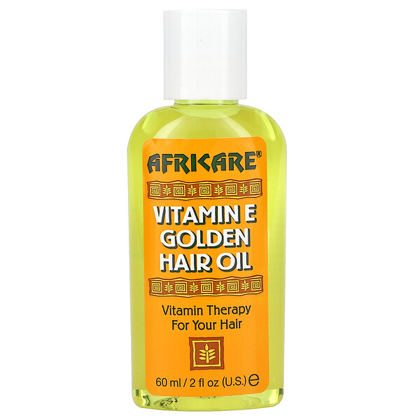 Cococare, Africare, Vitamin E Golden Hair Oil, 2 fl oz (60 ml)