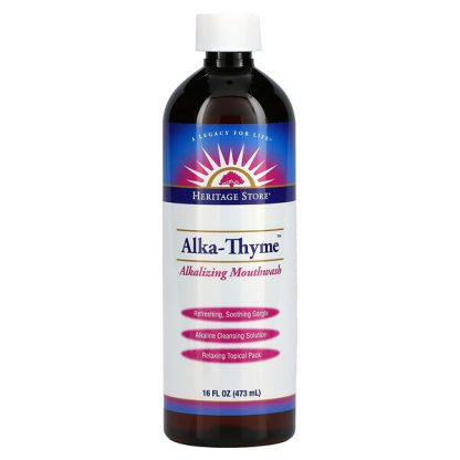 Heritage Store, Alka-Thyme Mouthwash, 16 fl oz (473 ml)