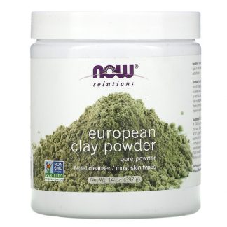 NOW Foods, Solutions, European Clay Powder, 14 oz (397 g)