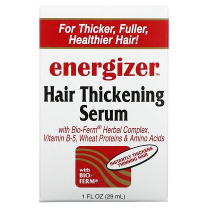 Hobe Labs, Energizer, Hair Thickening Serum, 1 fl oz (29 ml)