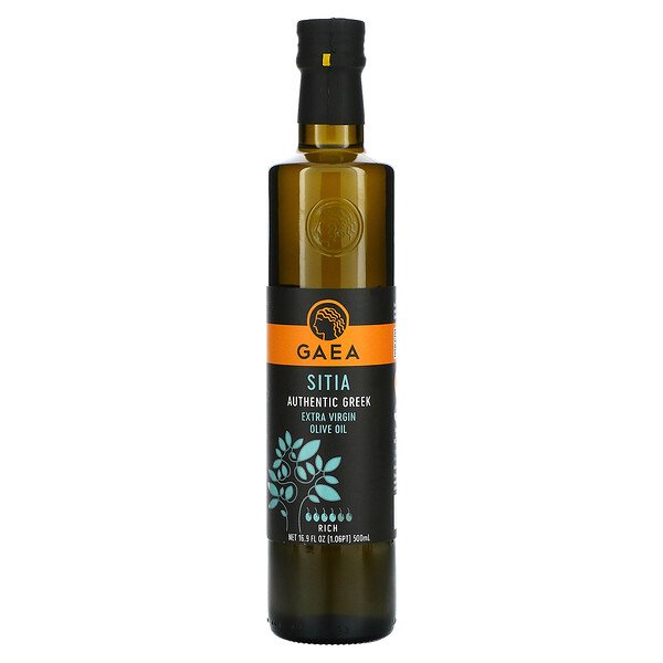 Gaea, Sitia Extra Virgin Olive Oil, Rich, 16 Gaea, Sitia Extra Virgin Olive Oil, Rich, 16.9 fl oz (500 ml)