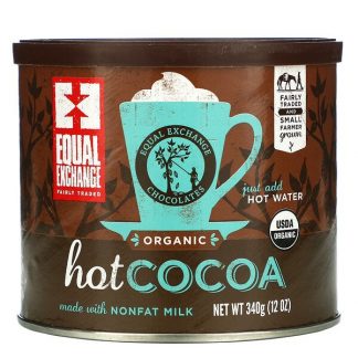 Equal Exchange, Organic Hot Cocoa, 12 oz (340 g)