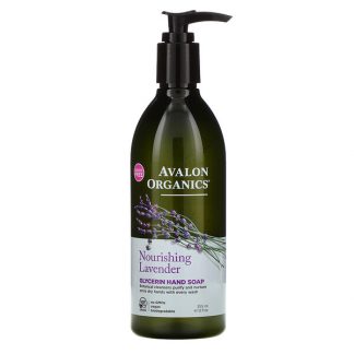 Avalon Organics, Glycerin Hand Soap, Nourishing Lavender, 12 fl oz (355 ml)