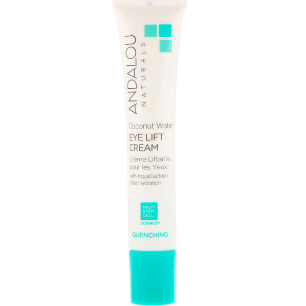 Andalou Naturals, Coconut Water, Eye Lift Cream, Quenching, 0 Andalou Naturals, Coconut Water, Eye Lift Cream, Quenching, 0.60 fl oz (18 g)