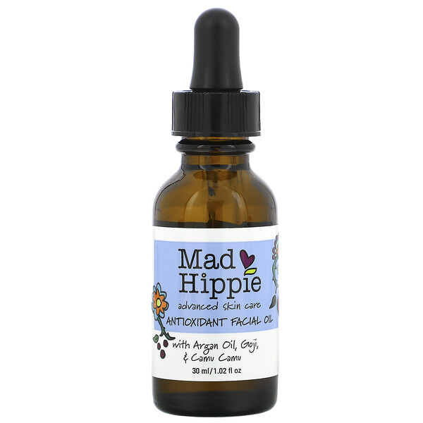 Mad Hippie, Antioxidant Facial Oil, 1 Mad Hippie, Antioxidant Facial Oil, 1.0 fl oz (30 ml)