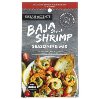 Urban Accents, Baja Style Shrimp Seasoning Mix, 1 oz (28 g)