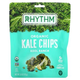 Rhythm Superfoods, Organic Kale Chips, Kool Ranch, 2 oz (57 g)