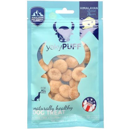 Himalayan Pet Supply, YakyPuff Dog Treat, Himalayan Cheese, 2 oz (57 g)