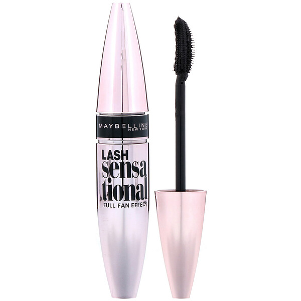 Maybelline, Lash Sensational Mascara, 253 Blackest Black, 0.32 fl oz (9.5 ml)