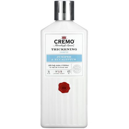 Cremo, Thickening Shampoo, No. 15, Juniper & Eucalyptus, 16 fl oz (473 ml)
