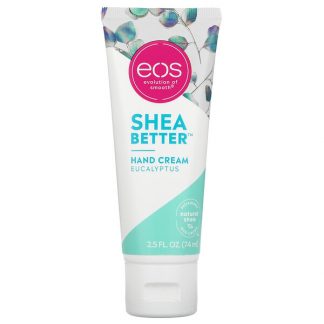 EOS, Shea Better, Hand Cream, Eucalyptus, 2.5 fl oz (74 ml)