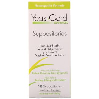 YeastGard Advanced, Yeast Gard Advanced Suppositories, 10 Suppositories