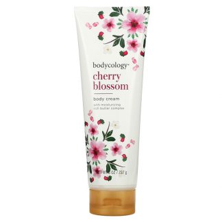 Bodycology, Body Cream, Cherry Blossom, 8 oz (227 g)