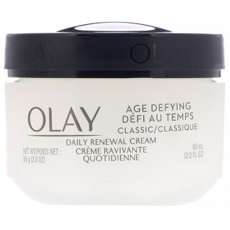 Olay, Age Defying, Classic, Daily Renewal Cream, 2 fl oz (60 ml)