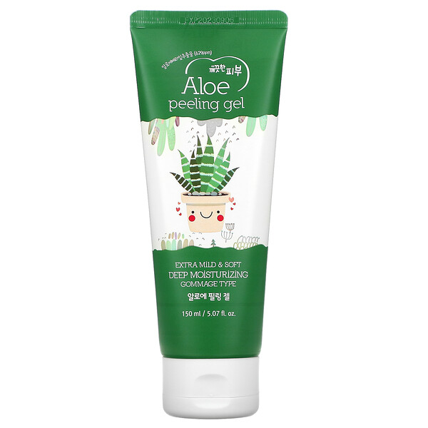 Esfolio, Aloe Peeling Gel, 5 Esfolio, Aloe Peeling Gel, 5.07 fl oz (150 ml)