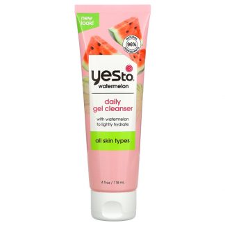 Yes To, Daily Gel Cleanser, Watermelon, 4 fl oz (118 ml)