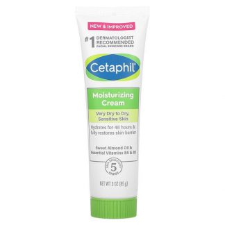 Cetaphil, Moisturizing Cream, Fragrance Free, 3 oz (85 g)